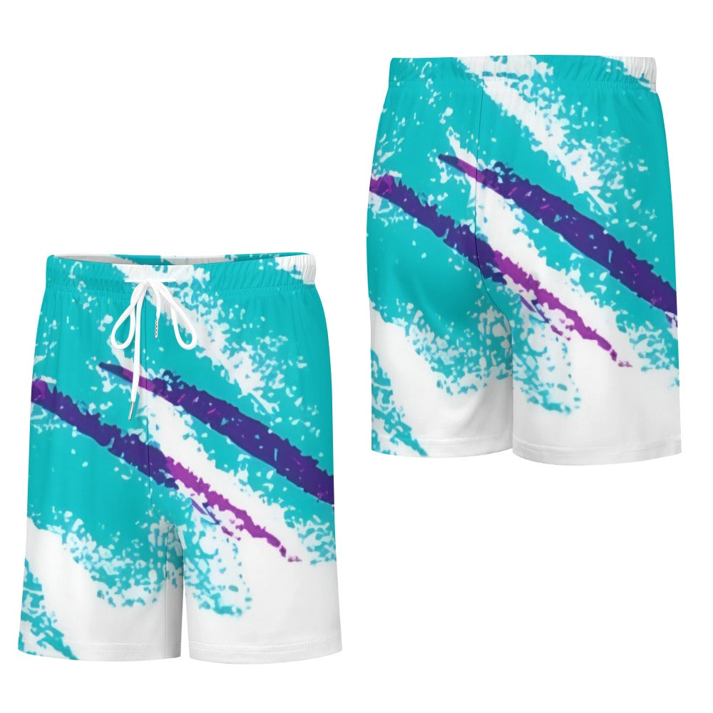 90s Jazz Solo Paper Cup Pattern Futbol/Soccer Suit Set