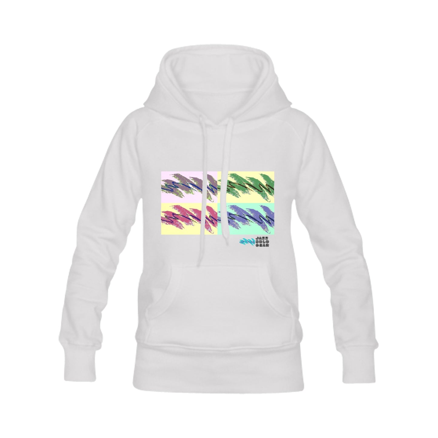 90s Jazz Solo Cup Pattern Andy Warhol Pop Art Men's Classic Hoodie Multi-color