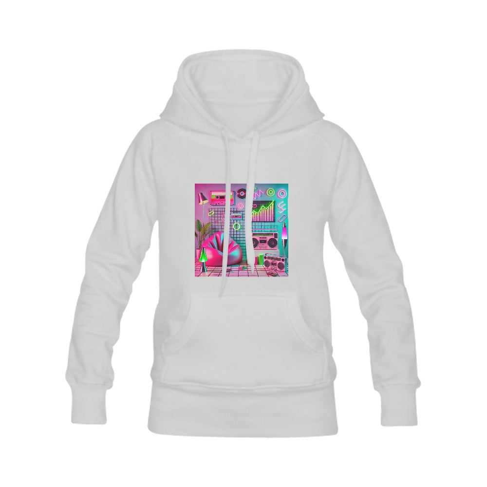 90s Aesthetic Women's Classic Hoodies - Multi-Color