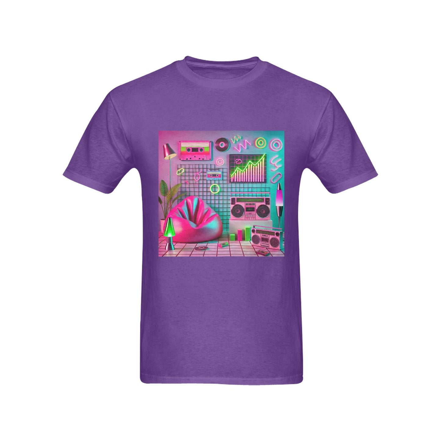 90s Aesthetic Men's Gildan T-Shirt - 100% Cotton