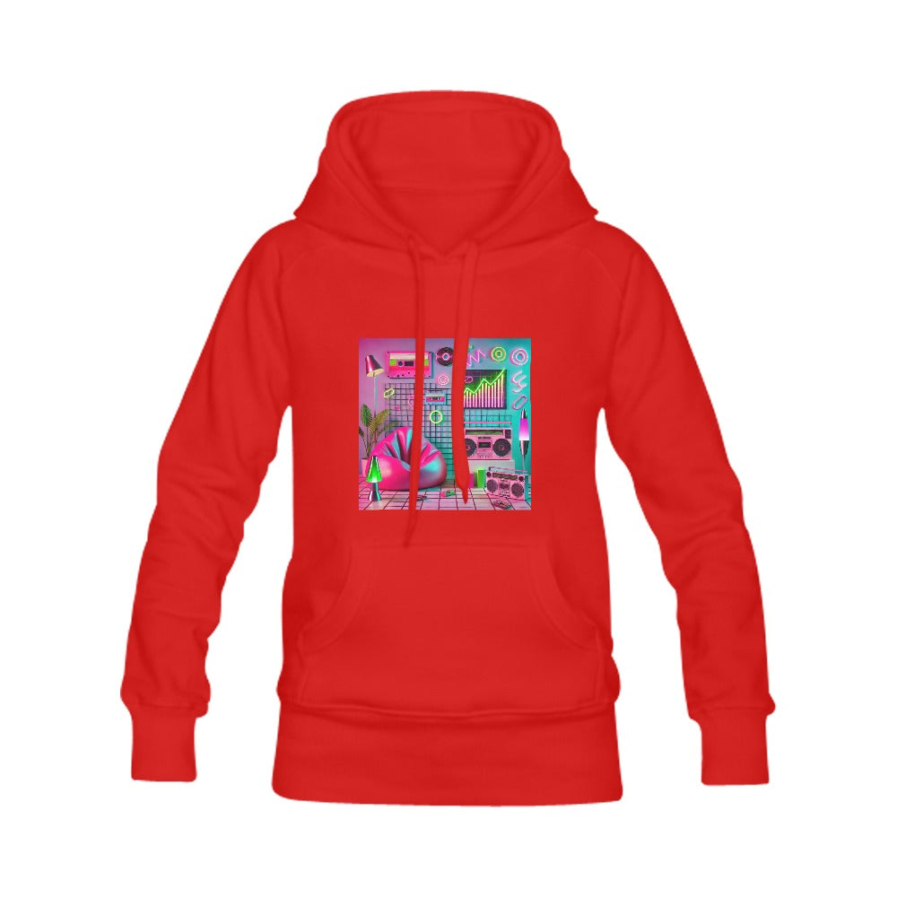 90s Aesthetic Women's Classic Hoodies - Multi-Color