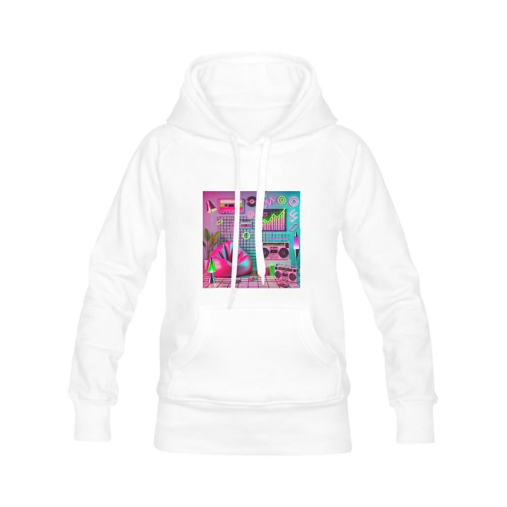 90s Aesthetic Women's Classic Hoodies - Multi-Color