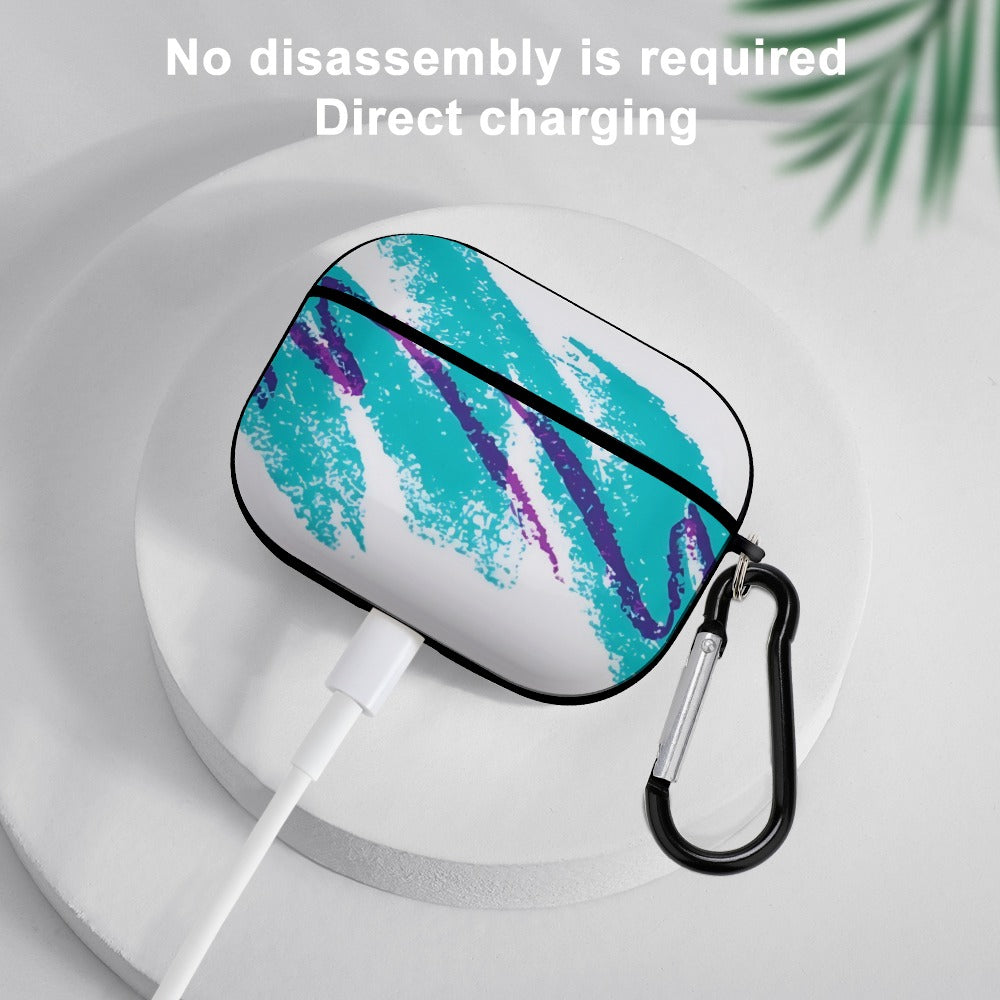 90s Jazz Solo Paper Cup Pattern Apple AirPods Pro Headphone Cover