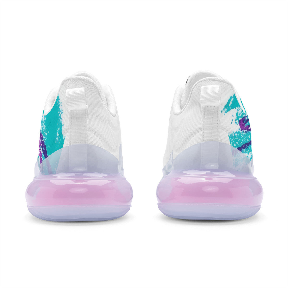 90s Jazz Solo Cup Pattern Women's Rainbow Atmospheric Cushion Running Shoes