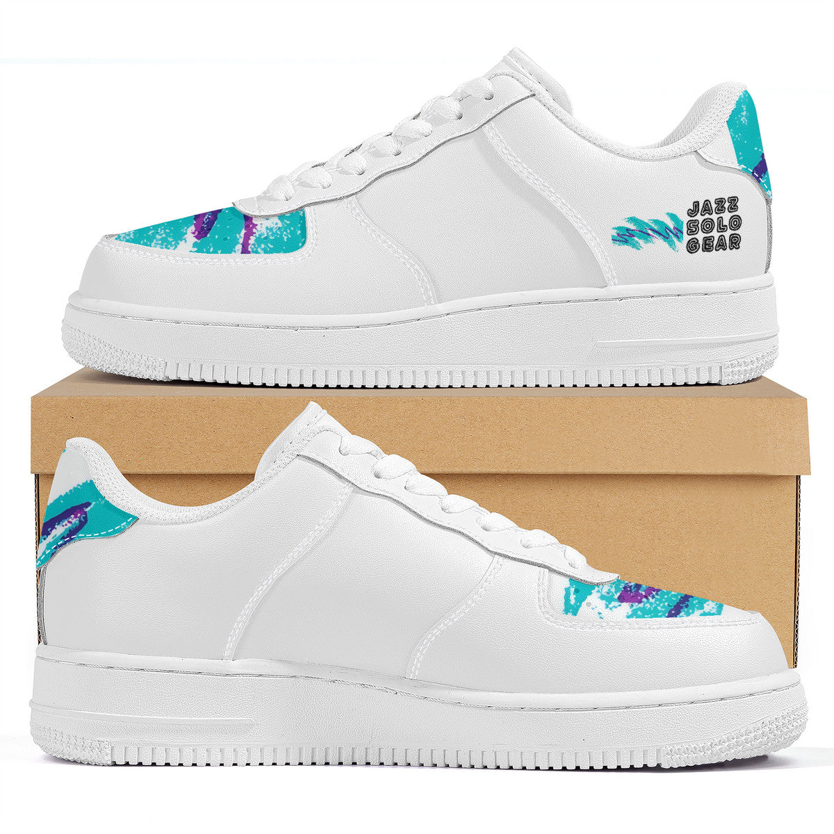 90 Jazz Solo Cup Pattern Low Top Unisex Sneaker