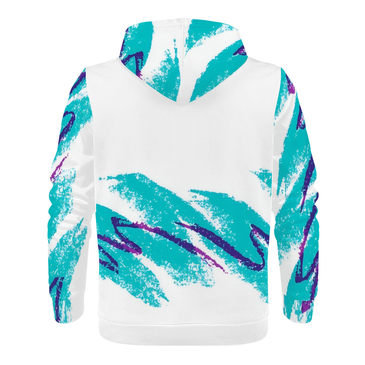 90s Jazz Solo Cup Pattern Men's All Over Print Hoodie