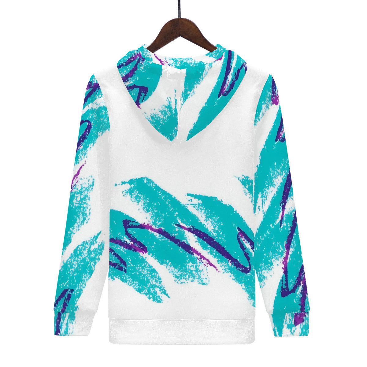 90s Jazz Solo Cup Pattern Men's All Over Print Hoodie