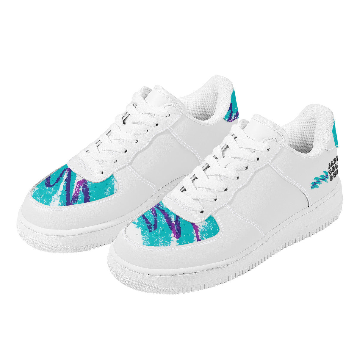 90 Jazz Solo Cup Pattern Low Top Unisex Sneaker