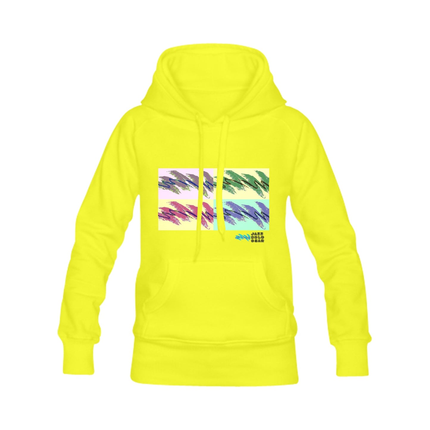 90s Jazz Solo Cup Pattern Andy Warhol Pop Art Men's Classic Hoodie Multi-color