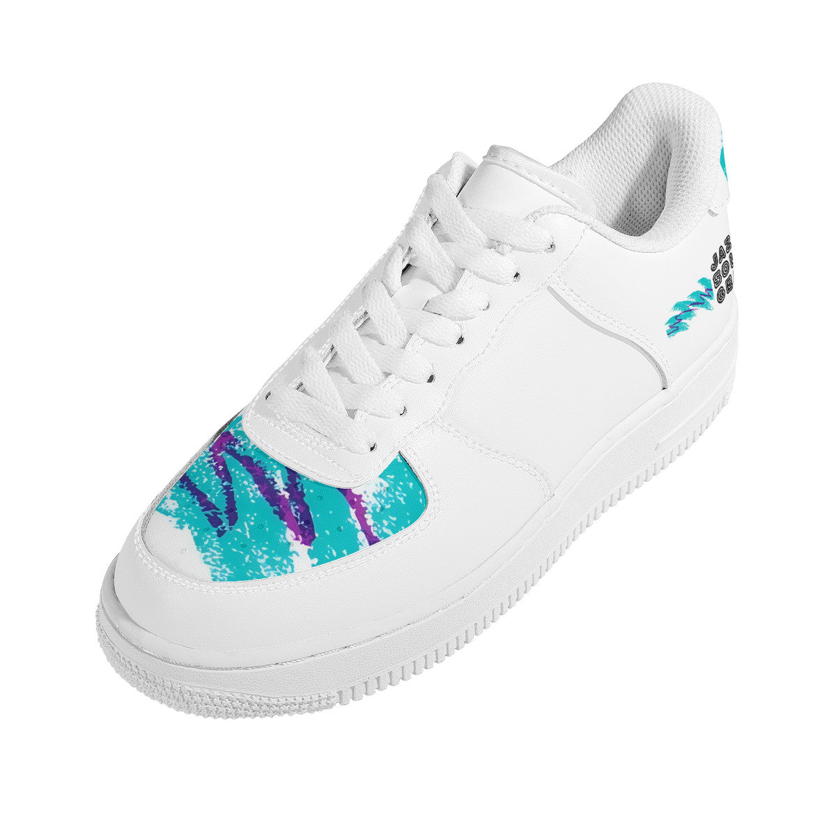 90 Jazz Solo Cup Pattern Low Top Unisex Sneaker