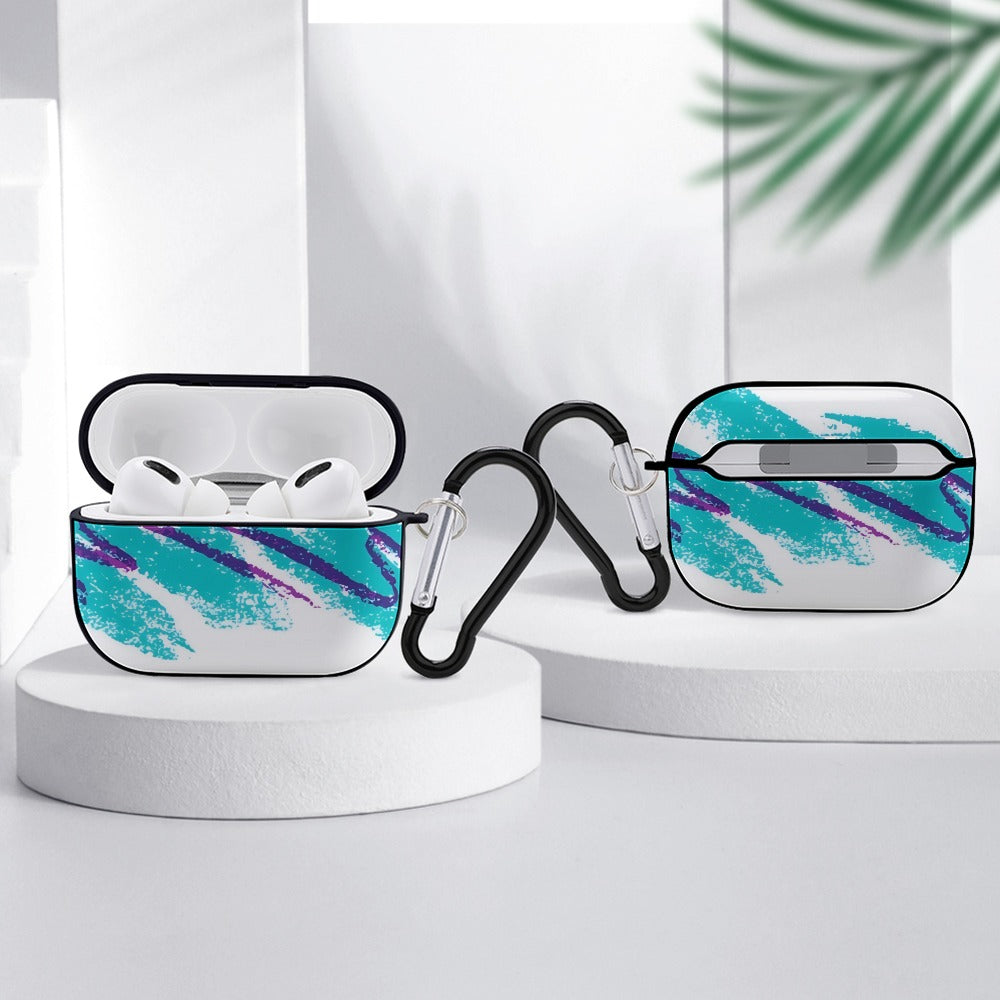 90s Jazz Solo Paper Cup Pattern Apple AirPods Pro Headphone Cover