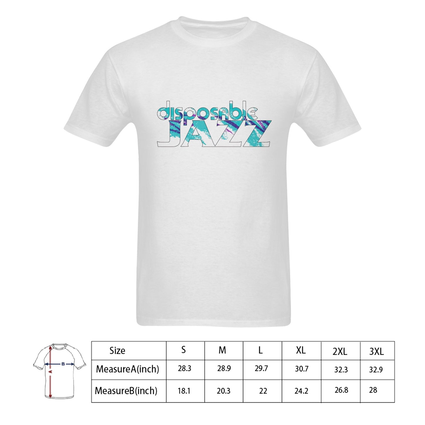 Disposable Jazz X Jazz Solo Gear Sponsorship Men's T-Shirt