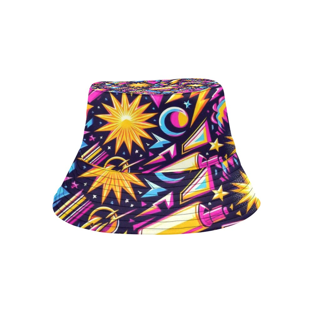 90s Sonic BOOM! Men's All Over Print Bucket Hat