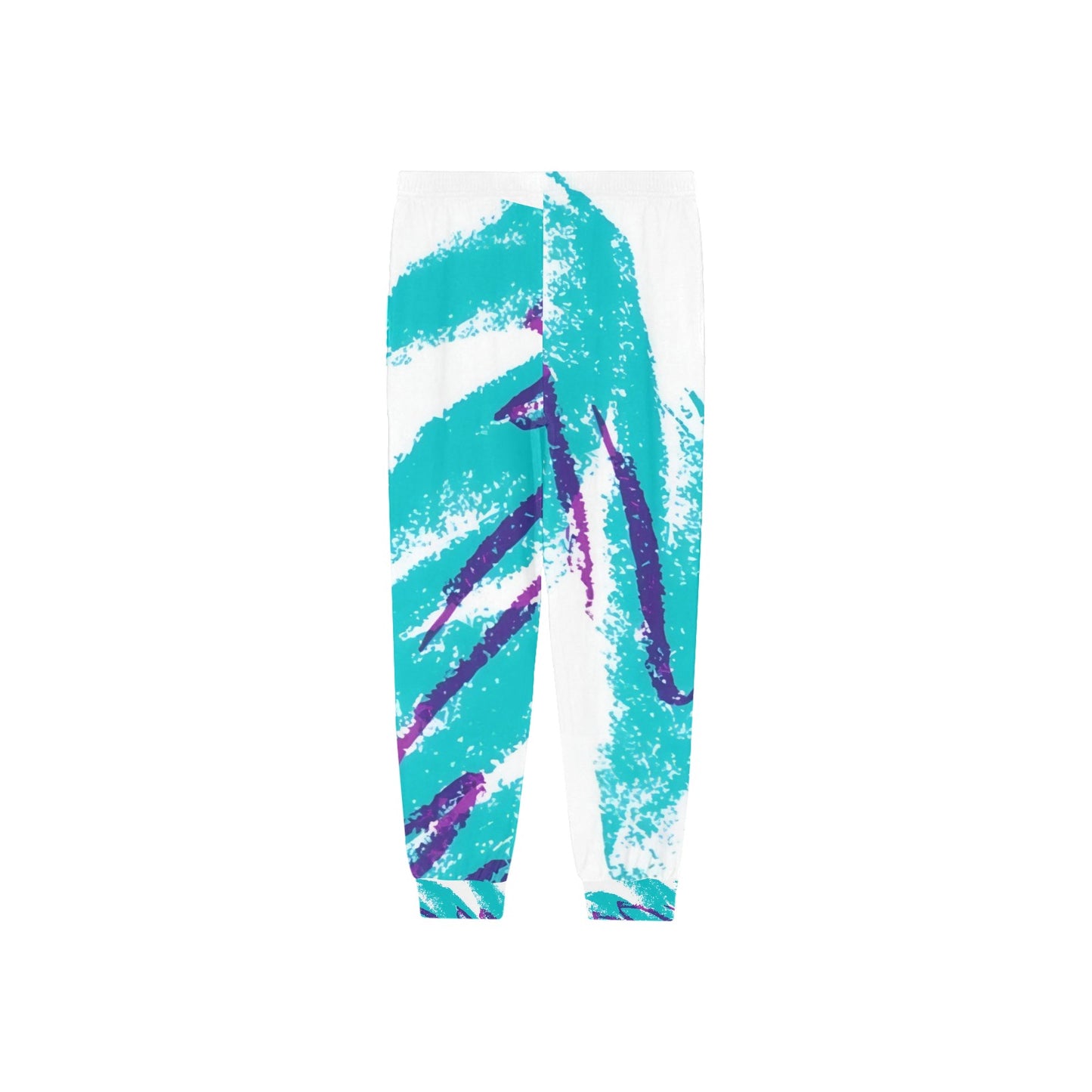 90s Jazz Solo Paper Cup Pattern Men's Pajama Trousers with Custom Cuff