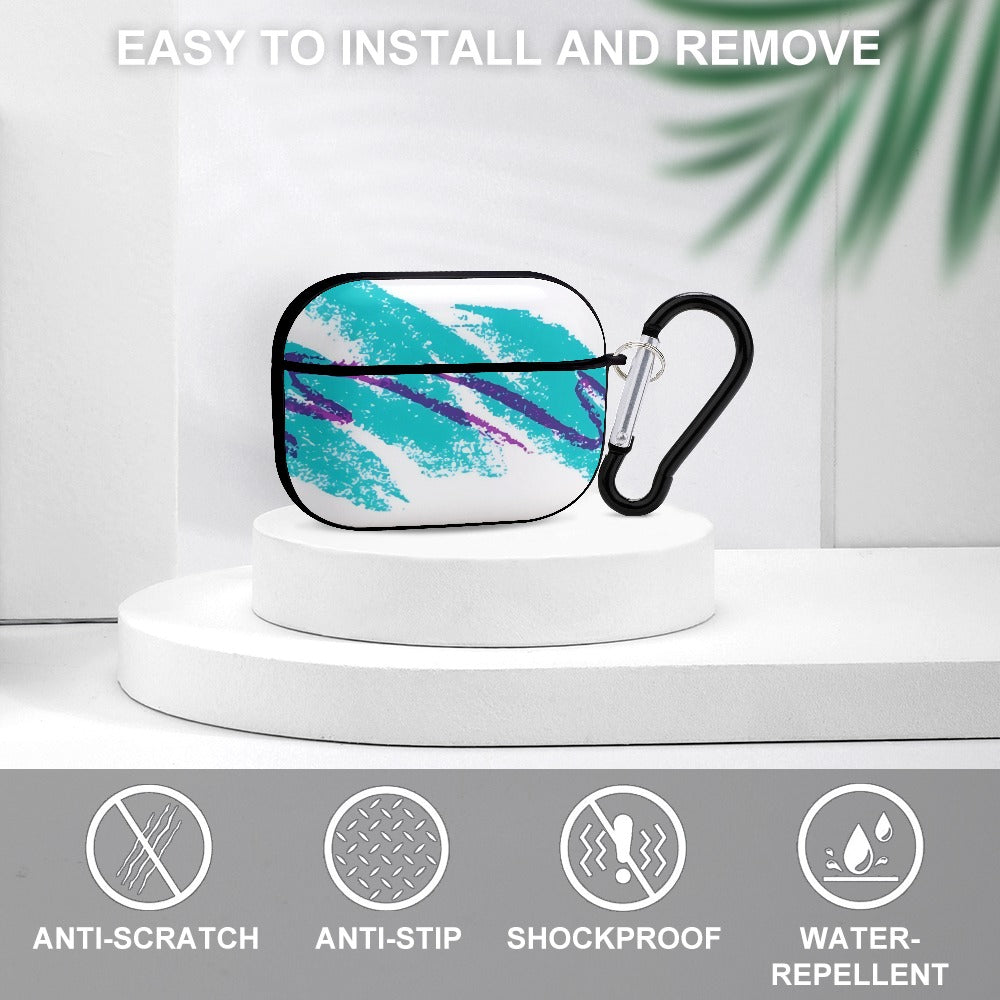 90s Jazz Solo Paper Cup Pattern Apple AirPods Pro Headphone Cover
