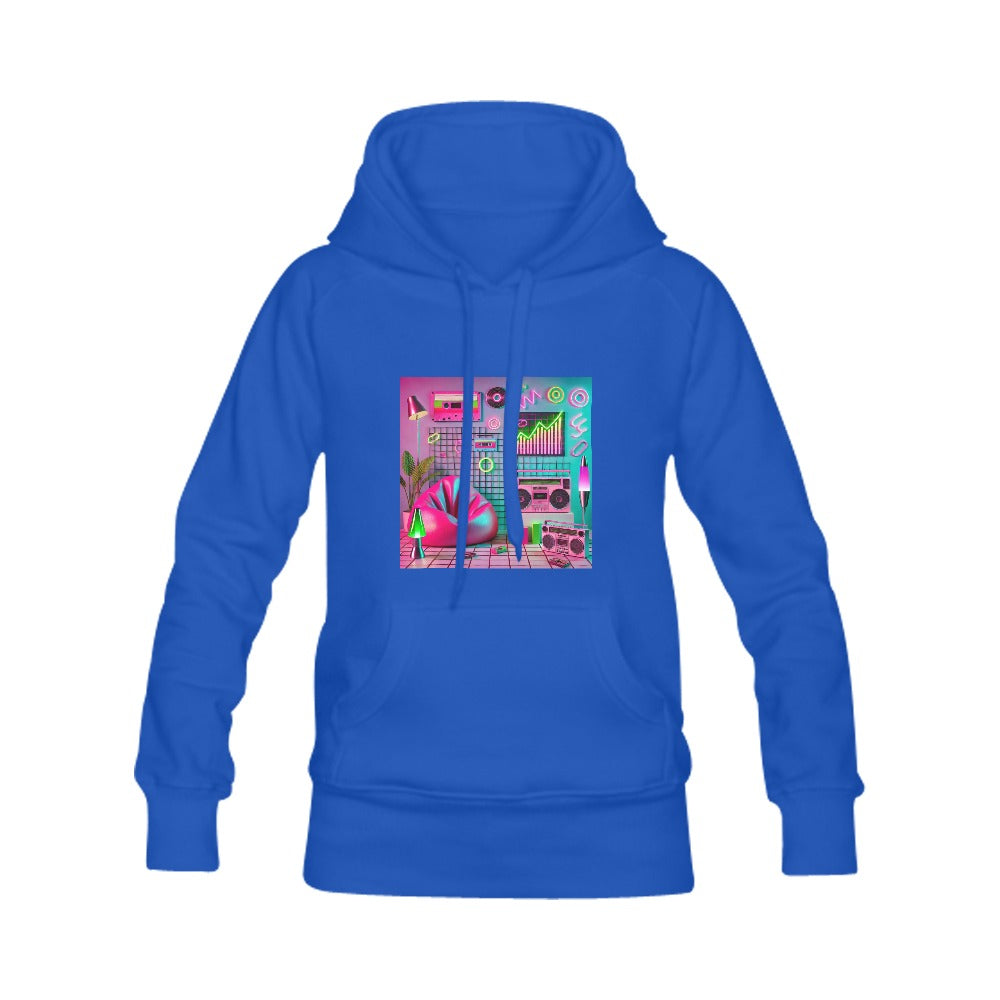 90s Aesthetic Women's Classic Hoodies - Multi-Color