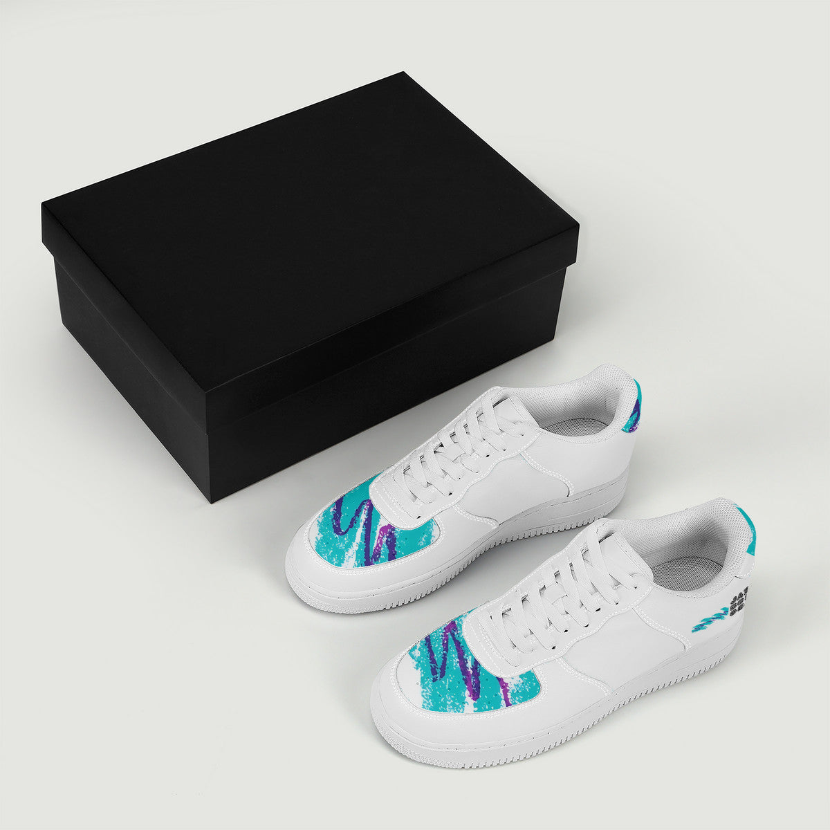 90 Jazz Solo Cup Pattern Low Top Unisex Sneaker