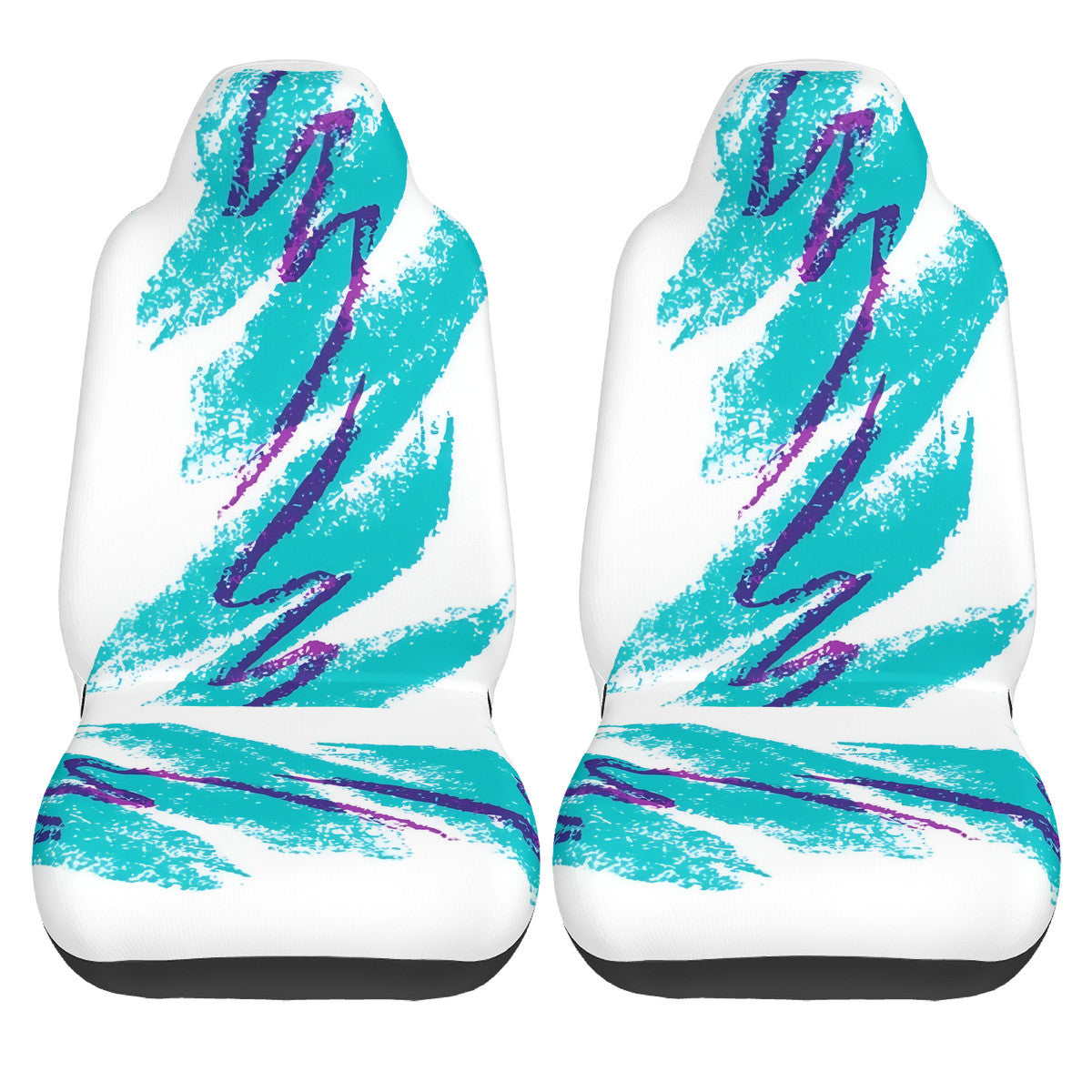 90s Jazz Solo Cup Pattern Car Seat Covers with Back Side Printed