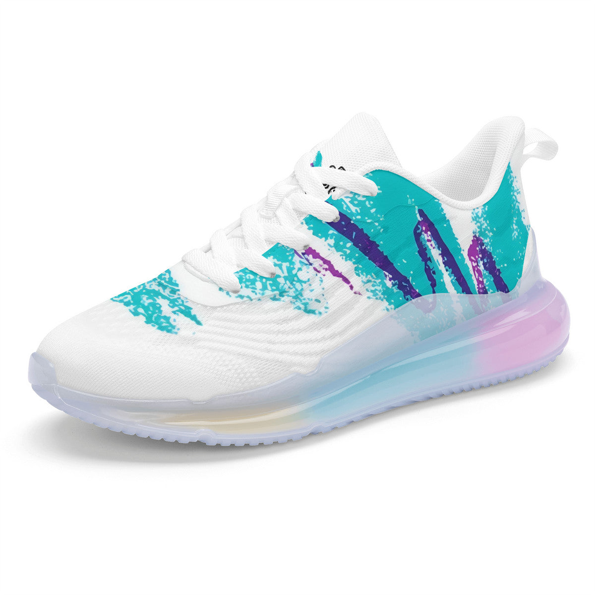90s Jazz Solo Cup Pattern Women's Rainbow Atmospheric Cushion Running Shoes