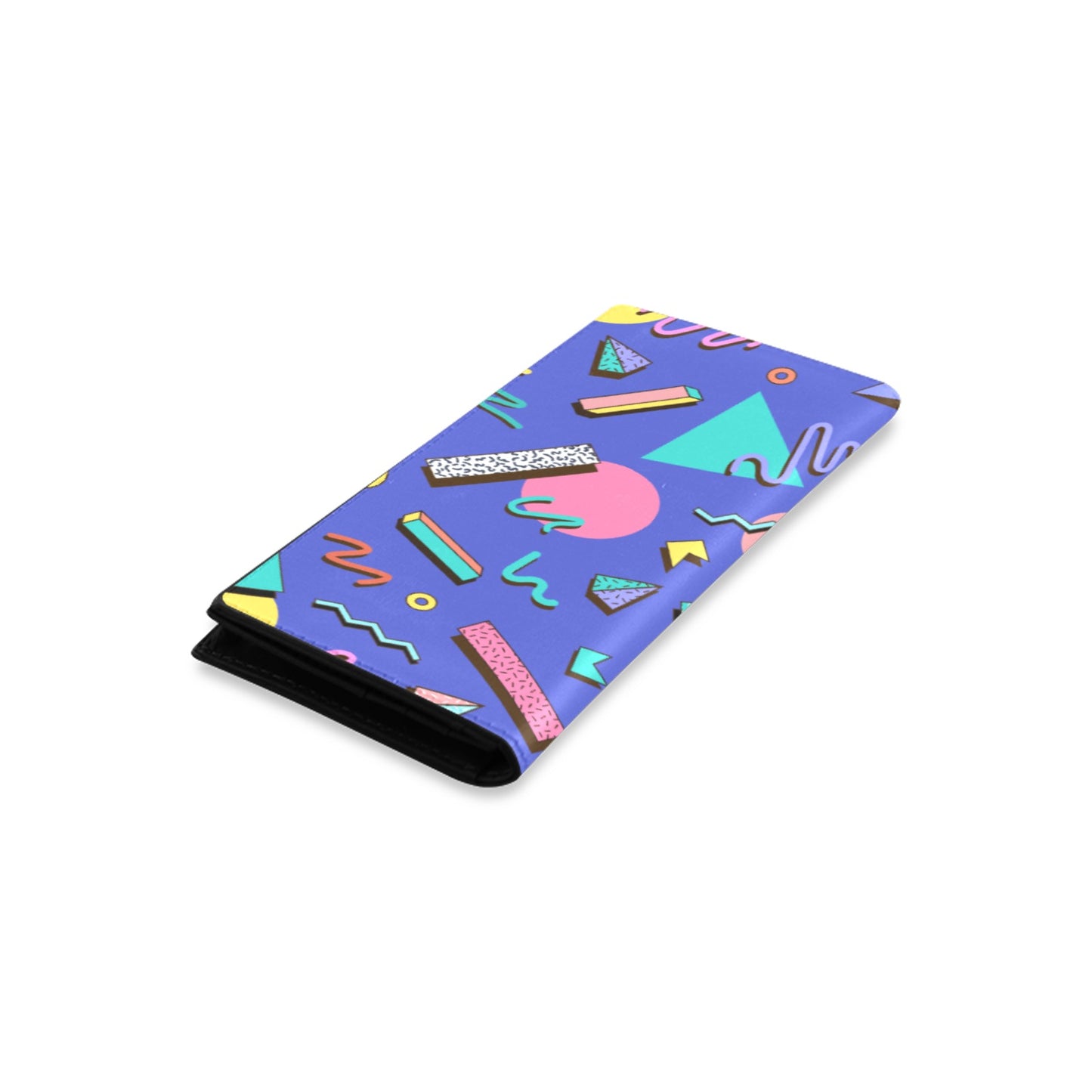 Nostalgic 90s Aesthetic Design Women's Leather Wallet