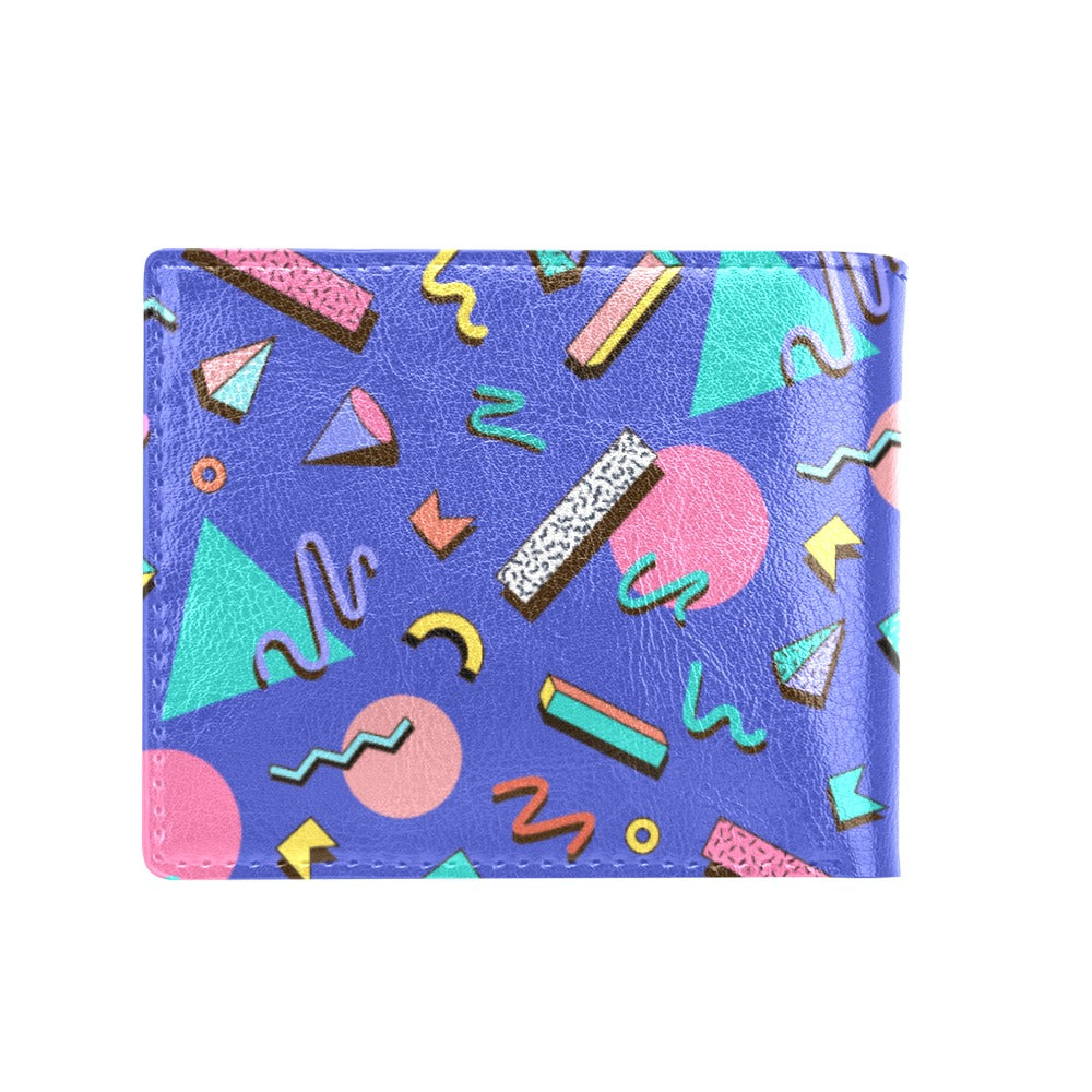 Nostalgic 90s Aesthetic Design Bifold Wallet With Coin Pocket