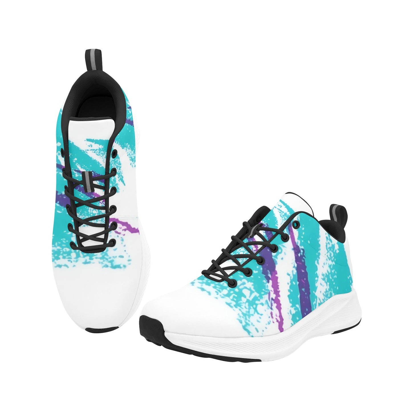 90s Jazz Solo Paper Cup Pattern Women's Alpha Running Shoes