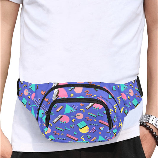 Nostalgic 90s Aesthetic Design Unisex Waist Bag Fanny Pack