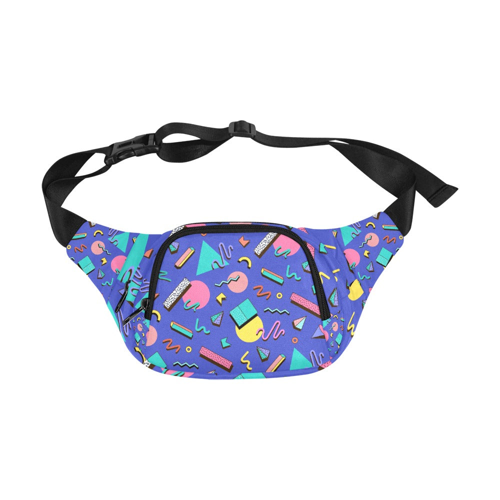 Nostalgic 90s Aesthetic Design Unisex Waist Bag Fanny Pack