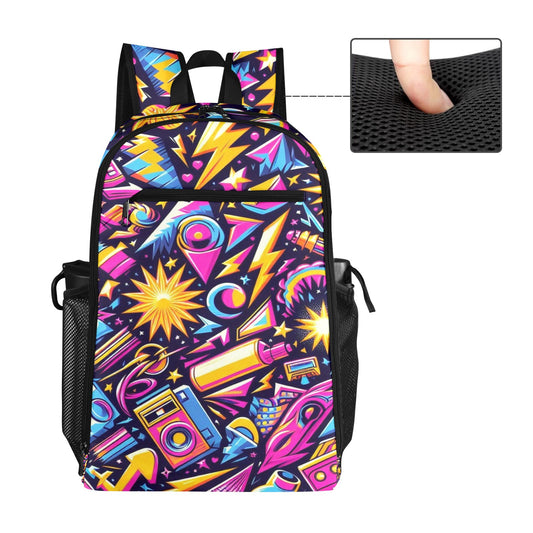 90s Sonic BOOM! All Over Print Sports Backpack