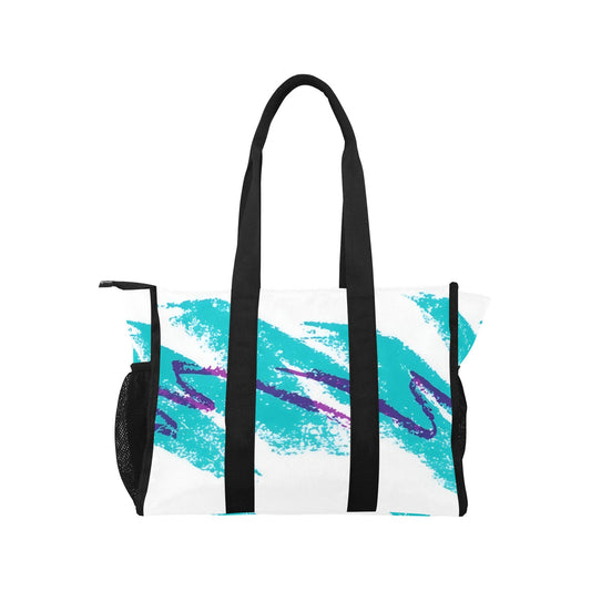 90s Jazz Solo Paper Cup Pattern Nurse Tote Bag