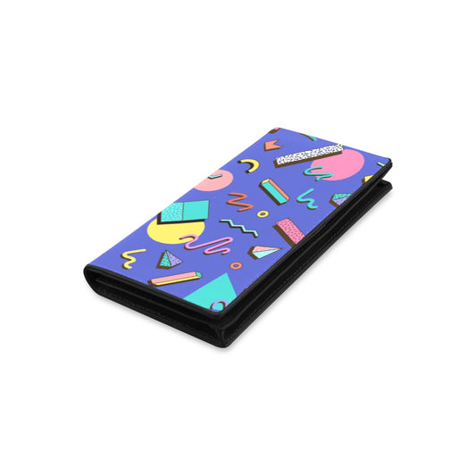 Nostalgic 90s Aesthetic Design Women's Leather Wallet