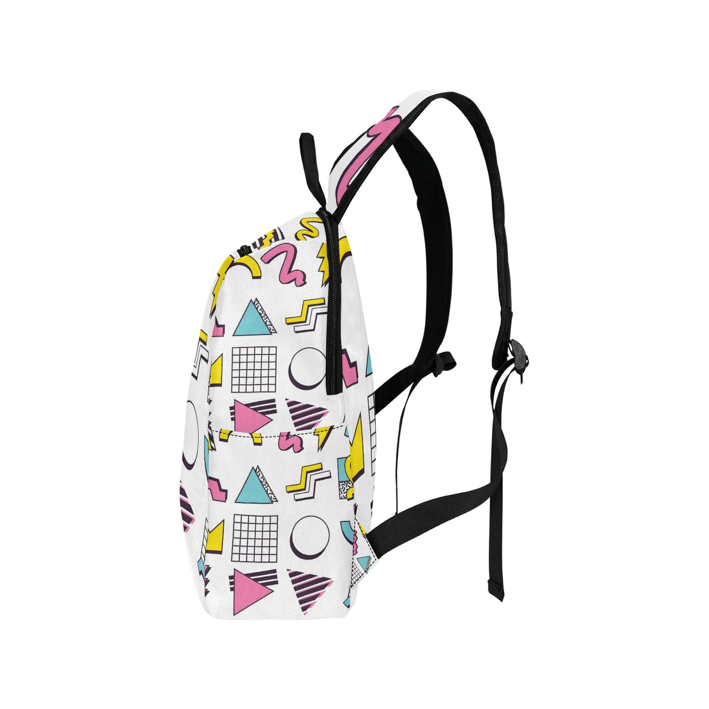 90s White Aesthetic Design Lightweight Casual Backpack