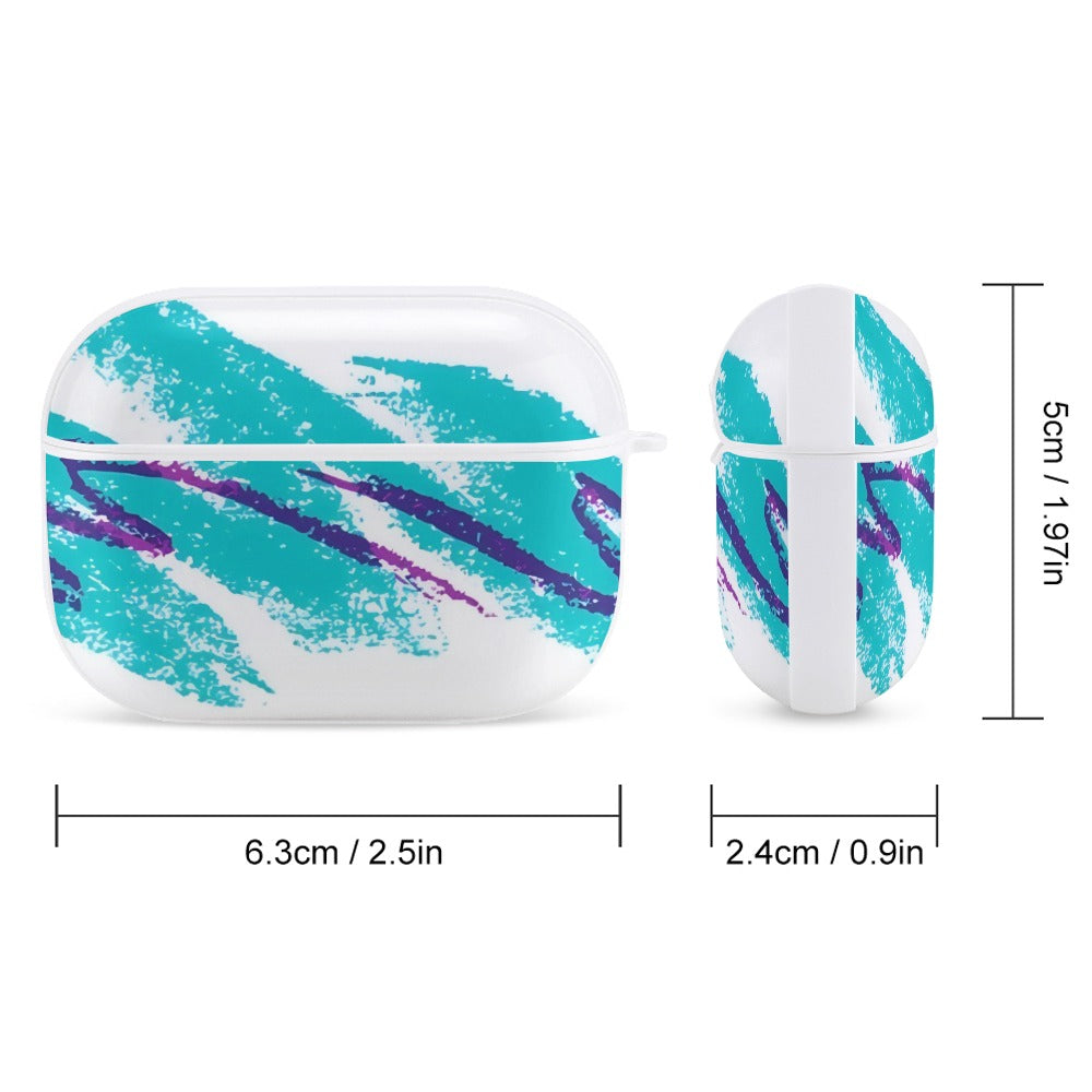 90s Jazz Solo Paper Cup Pattern Apple AirPods Pro Headphone Cover