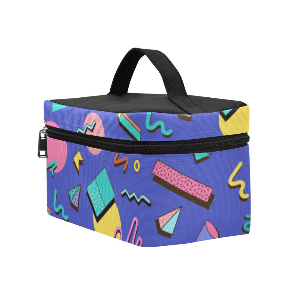 Nostalgic 90s Aesthetic Design Cosmetic Bag (Large)