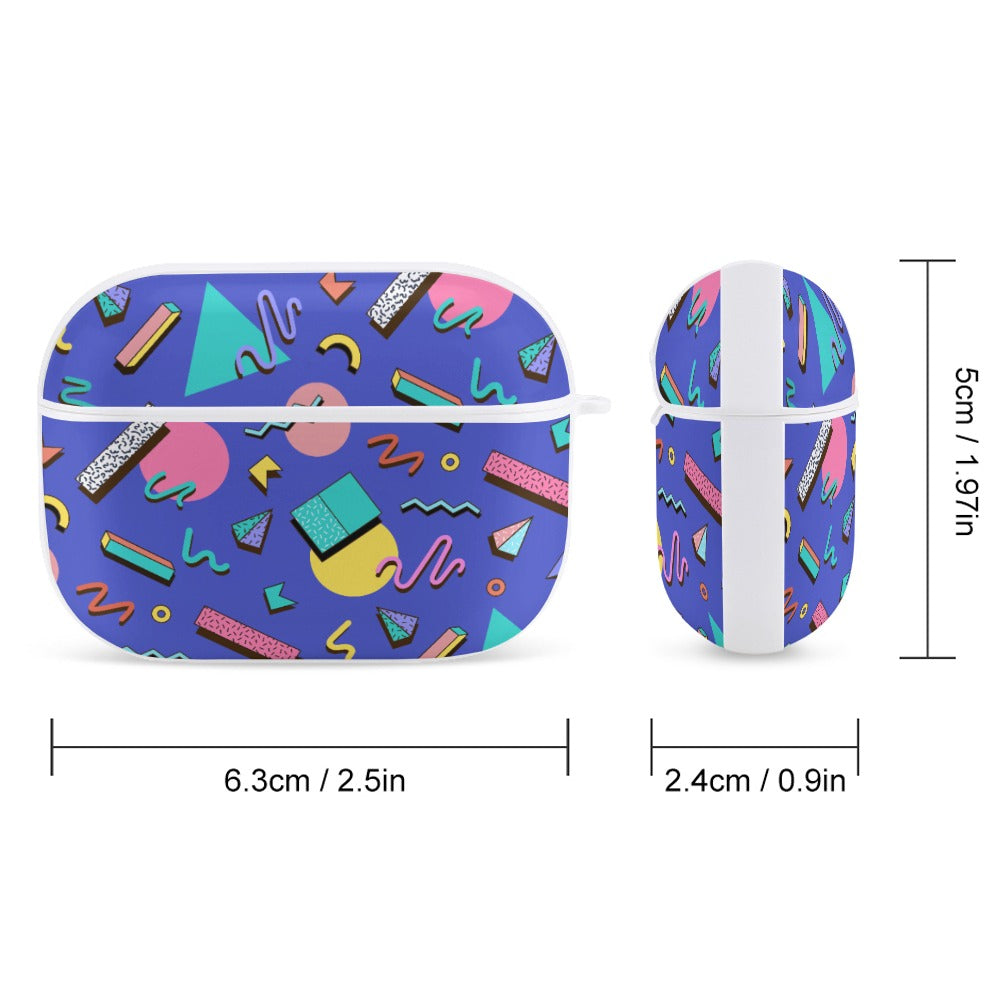 Nostalgic 90s Aesthetic Design Apple AirPods Pro Headphone Cover