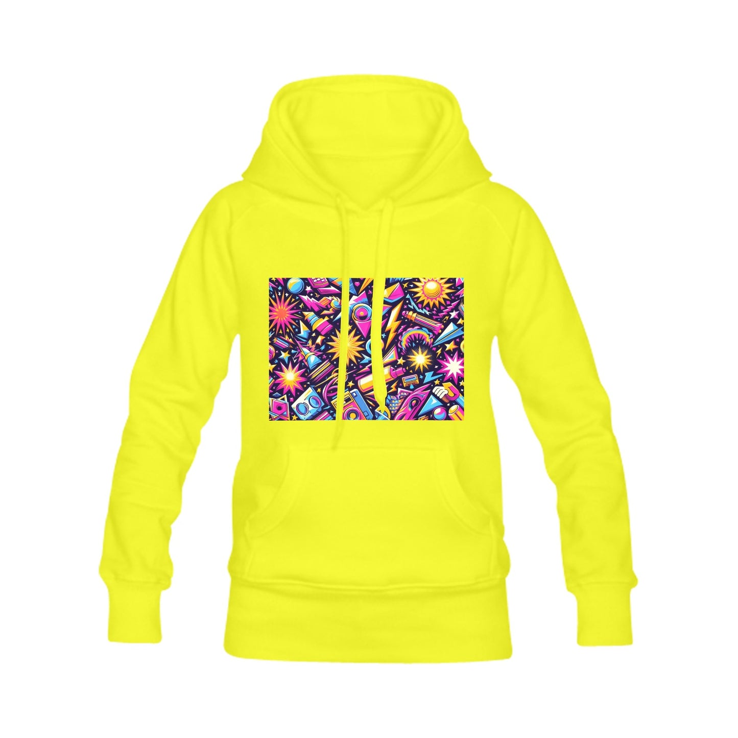 90s Sonic BOOM! Men's Classic Hoodie - Multi-Color