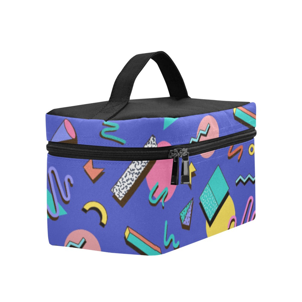 Nostalgic 90s Aesthetic Design Cosmetic Bag (Large)