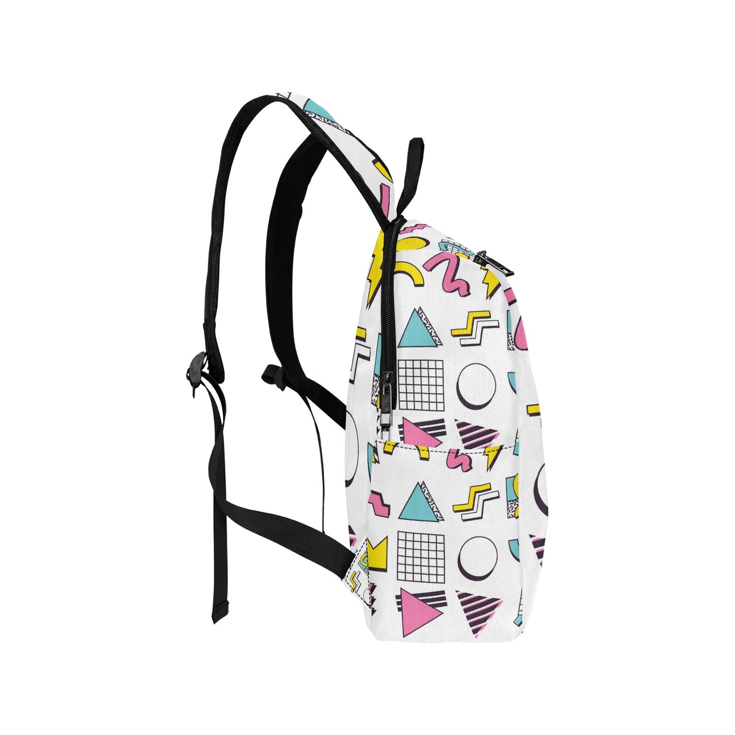 90s White Aesthetic Design Lightweight Casual Backpack