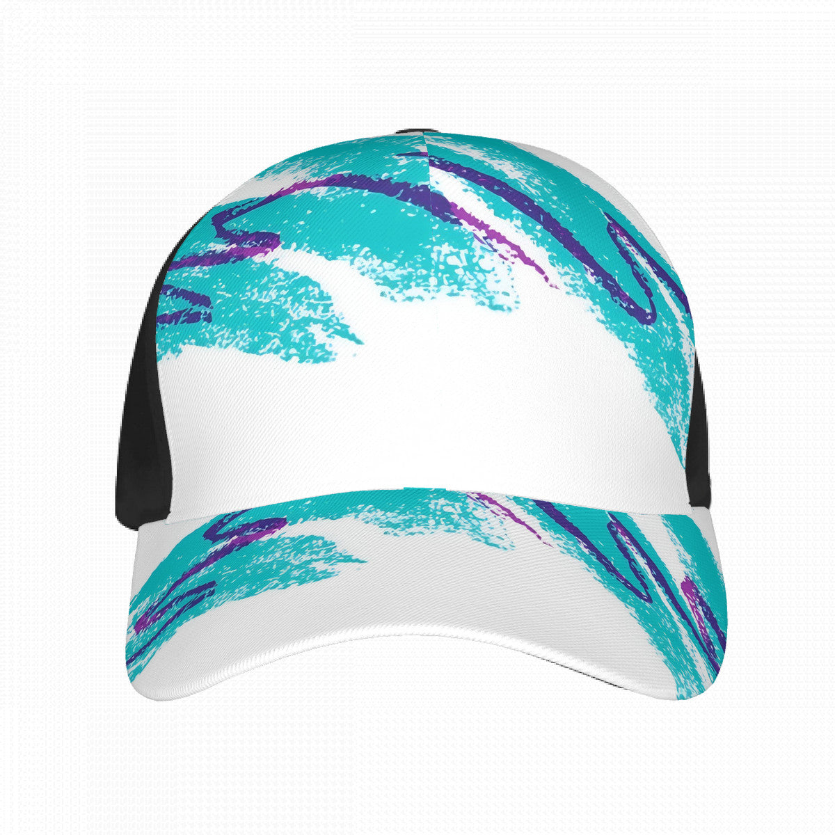 90s Jazz Solo Cup Pattern Curved Brim Baseball Cap