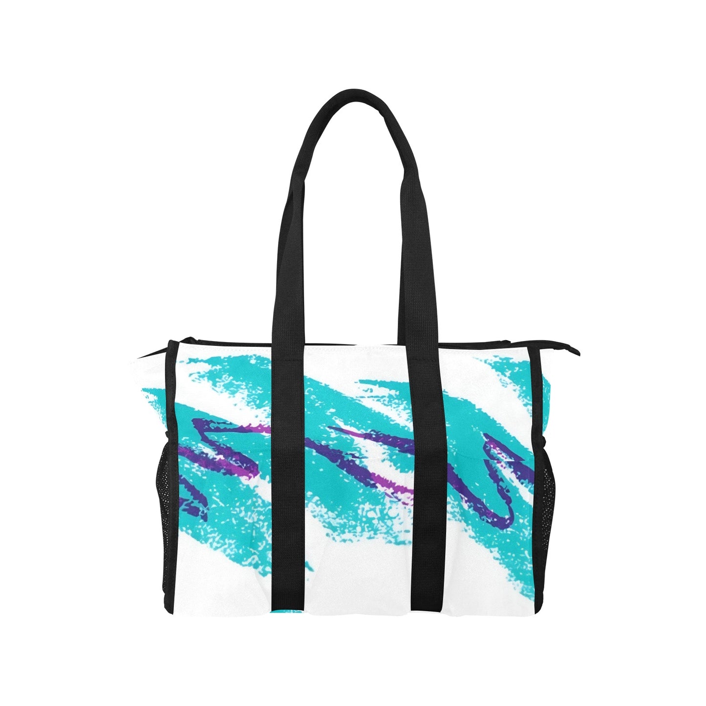 90s Jazz Solo Paper Cup Pattern Nurse Tote Bag