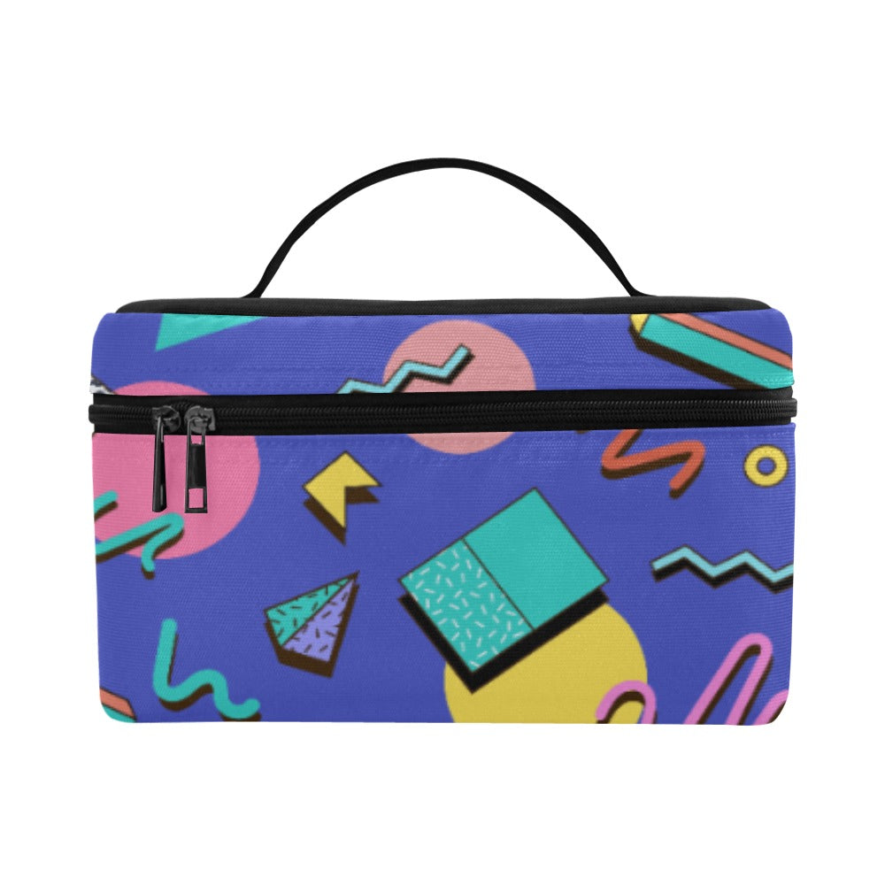 Nostalgic 90s Aesthetic Design Cosmetic Bag (Large)