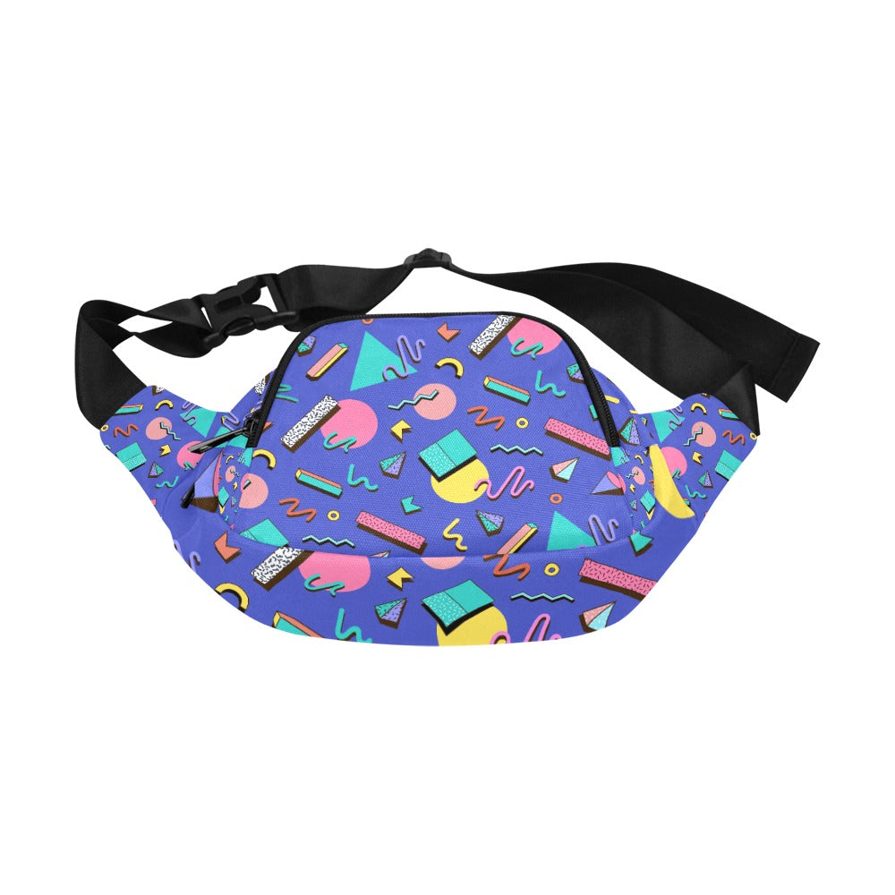 Nostalgic 90s Aesthetic Design Unisex Waist Bag Fanny Pack