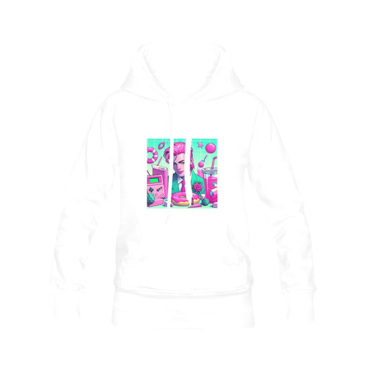 90s Pink And Green Aesthetic Icons Men's Classic Hoodie