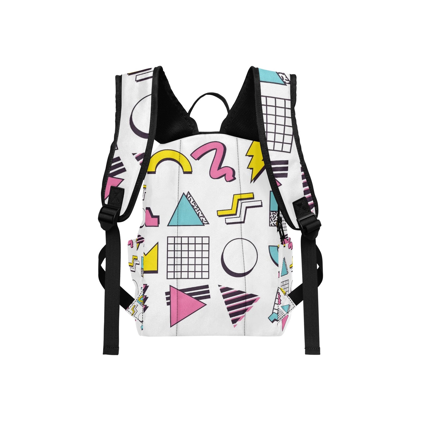 90s White Aesthetic Design Lightweight Casual Backpack