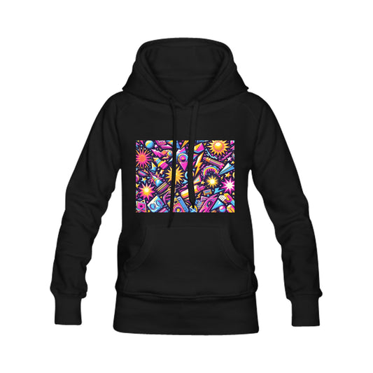 90s Sonic BOOM! Men's Classic Hoodie - Multi-Color