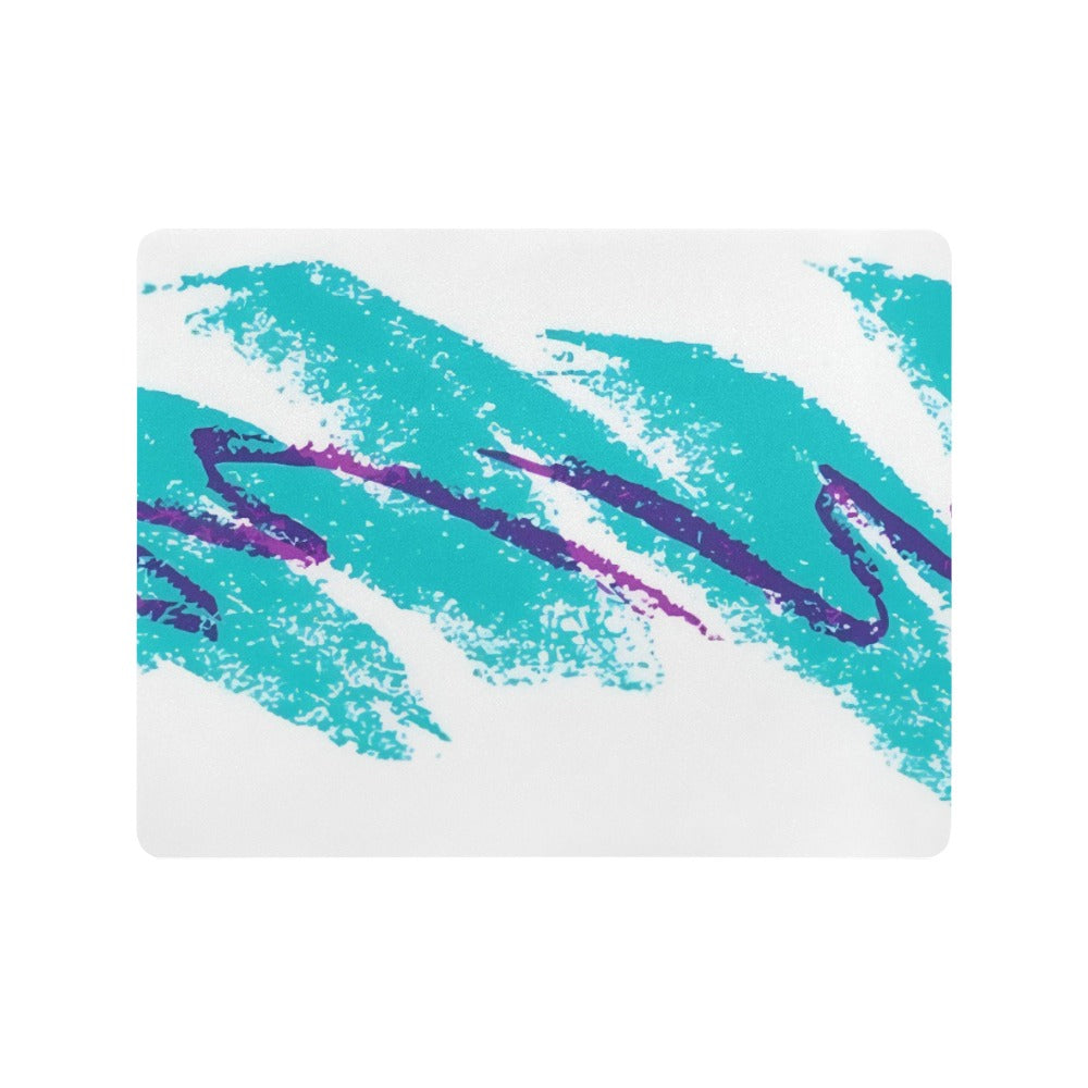 90s Jazz Solo Paper Cup Pattern Mousepad 18"x14"