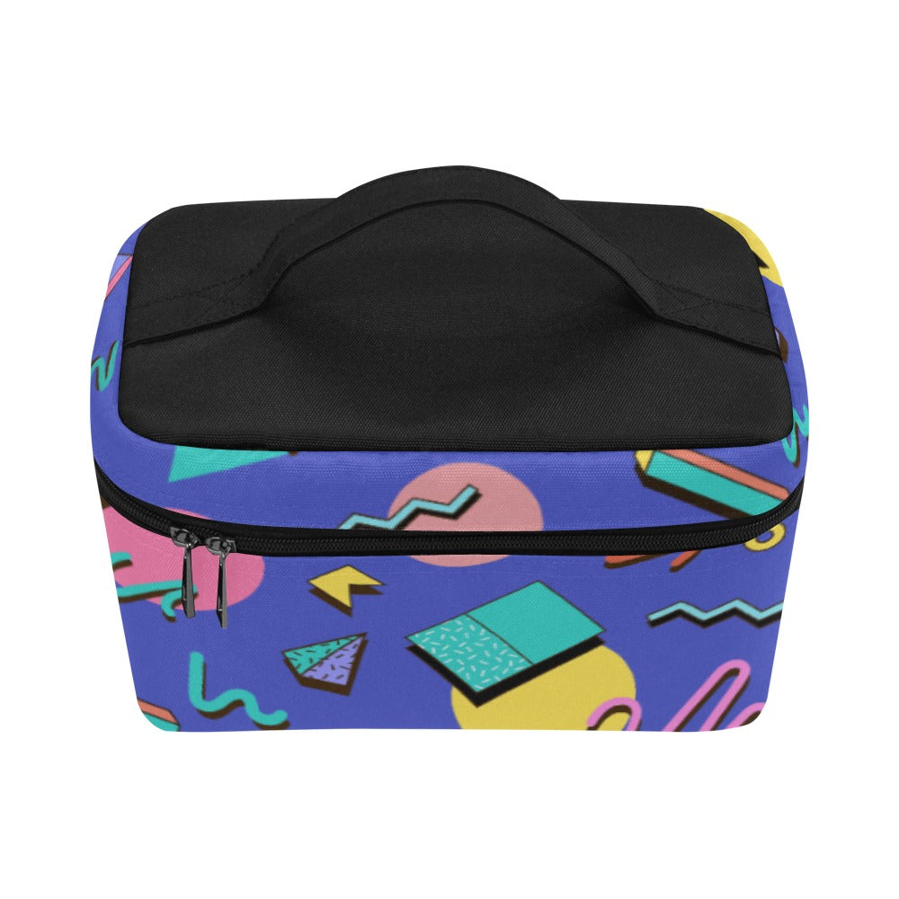 Nostalgic 90s Aesthetic Design Cosmetic Bag (Large)