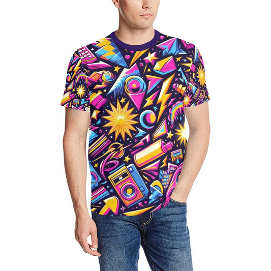 90s Sonic BOOM! Men's All Over Print T-shirt