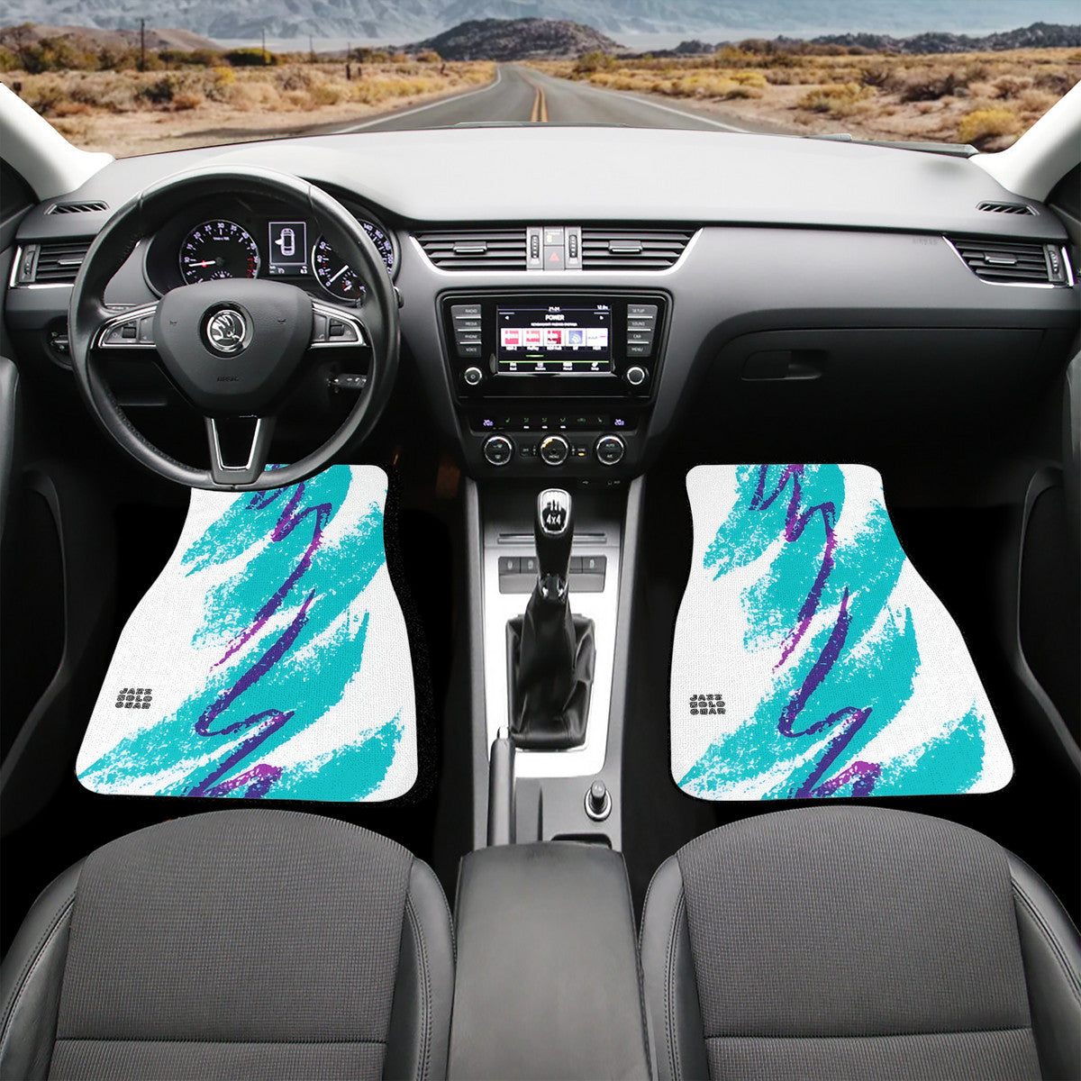 90s Jazz Solo Cup Pattern  Car Floor Mats