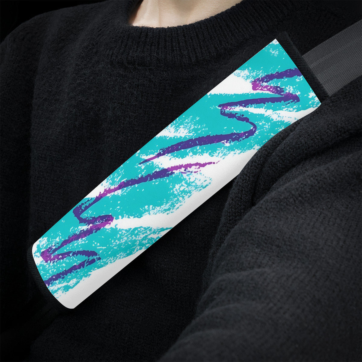 90s Jazz Solo Cup Pattern Car Seat Belt Covers